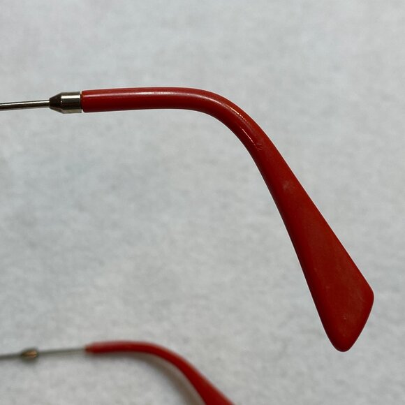 Miu Miu BP17678402 Eyeglasses Red Black Gold Cats Eye - Picture 13 of 16